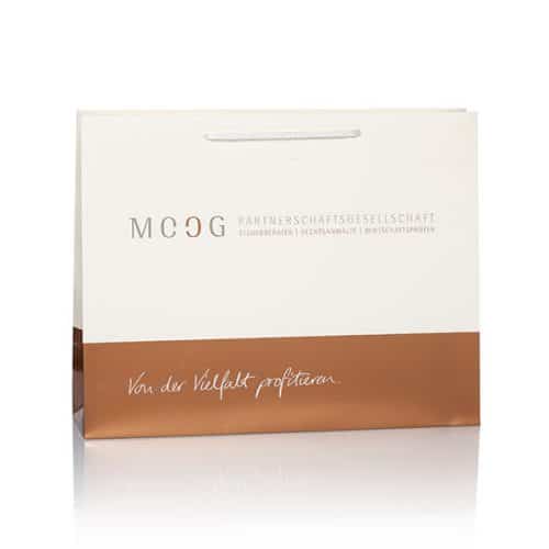 Papiertüte (Papiertasche Deluxe) für Moog von CREATEAM PROMOTION