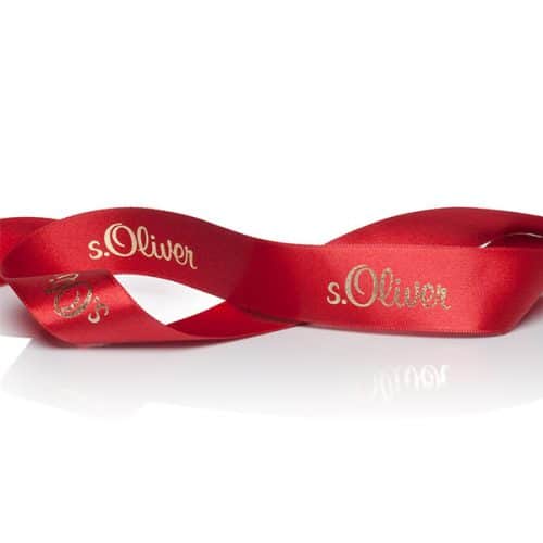 Geschenkband mit s.Oliver CI Portfolio von CREATEAM PROMOTION