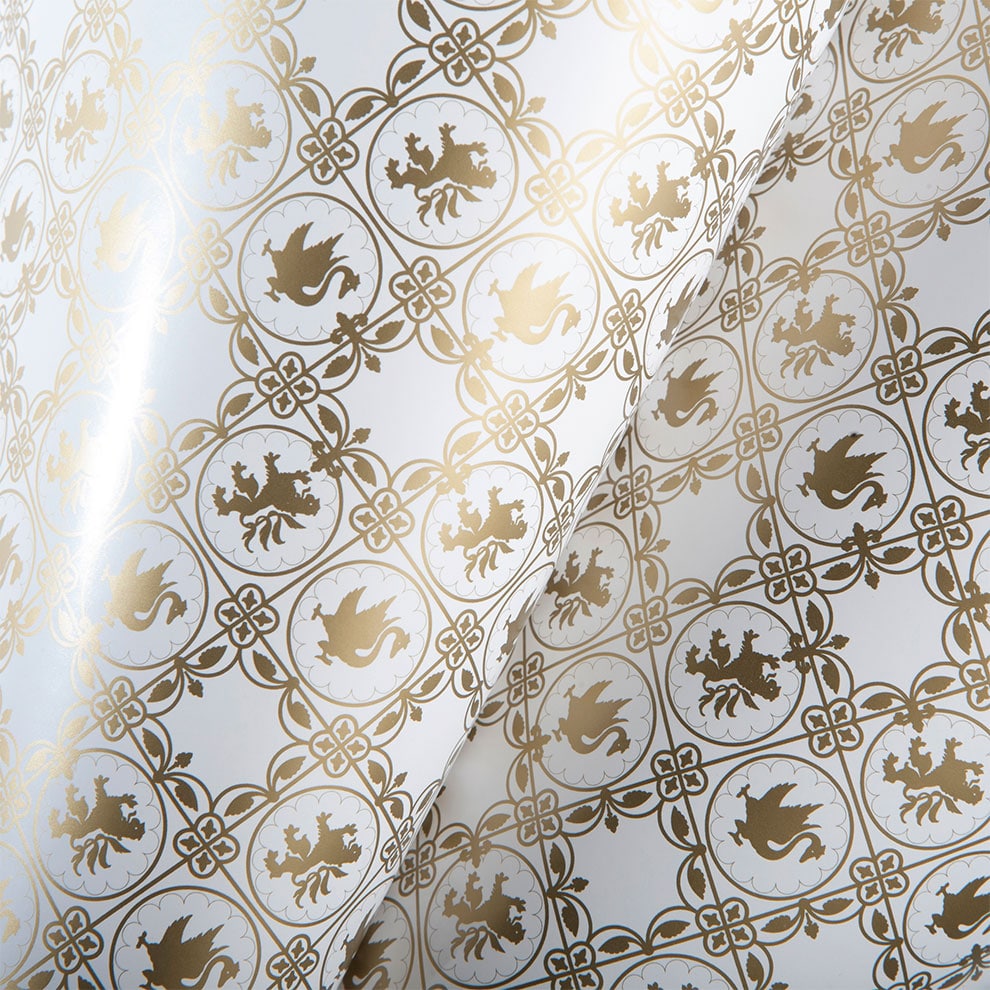 Beispiel Nahaufnahme von hochwertigem Geschenkpapier in individuellem Design von CREATEAM PROMOTION