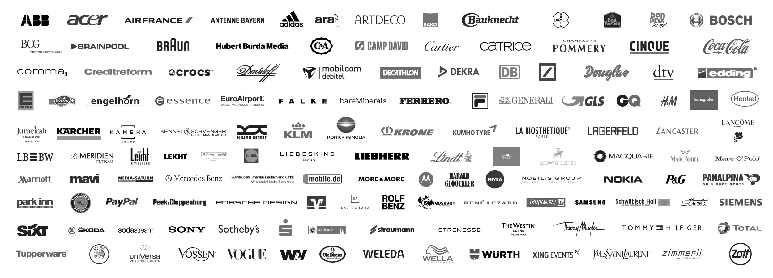 Geschenkbänder, Papiertüten, Geschenkpapier und Packaging für viele Kunden von CREATEAM PROMOTION
