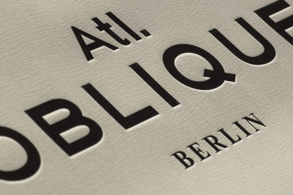 Atelier Oblique Berlin by Createam Promotion
